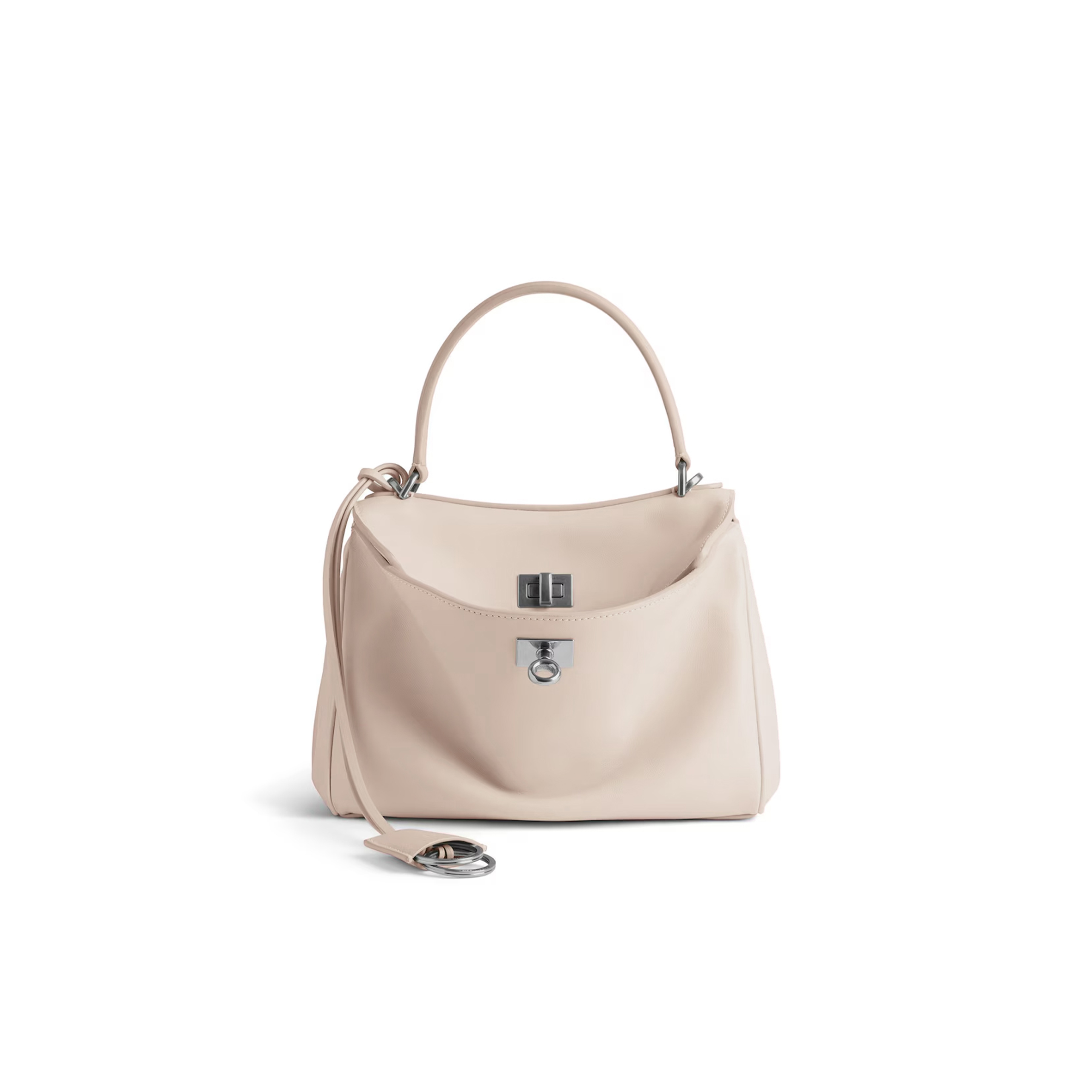 Ba*len*cia*ga women''s rodeo handbag mini in almond 7954563aa4u5831 (22.8*9.9*8.3cm)